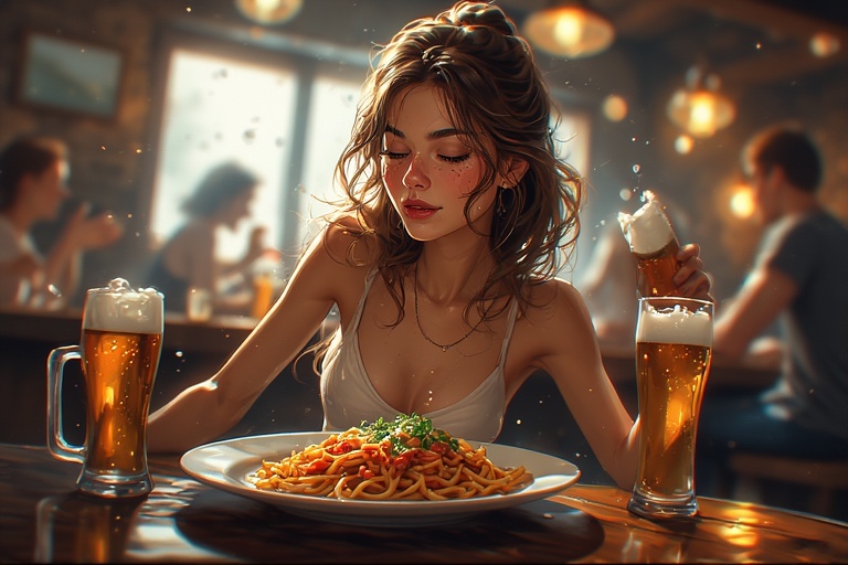 When Pasta Meets Beer: A Love Story in Dance